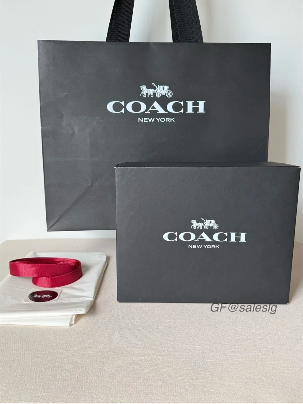 Coach Packaging Supplies small-sized packaging set for Coach Small bags&Wallets